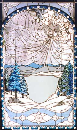 Winter Wind by Chippaway Art Glass
