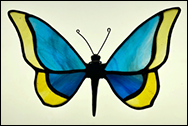 Stained Glass Butterfly
