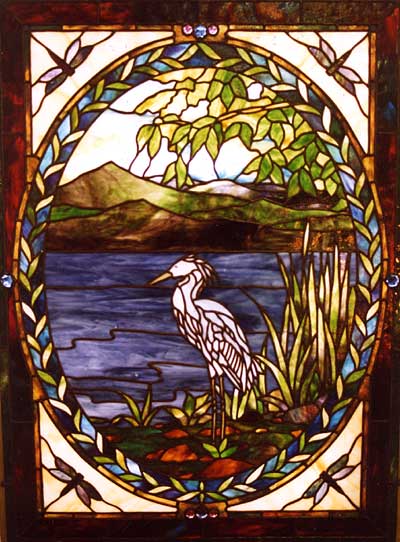 Heron Lake by Chippaway Art Glass