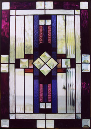 Modern Berry in Stained Glass