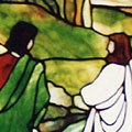 Road to Jerusalem in Stained Glass